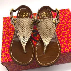 Tory Burch Elsie Wedge sandals in natural